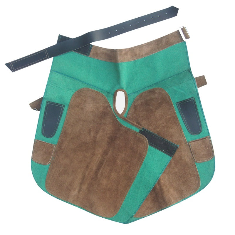 Premium Farrier Apron Chaps for Precision Work (Suede Leather) | FT-006