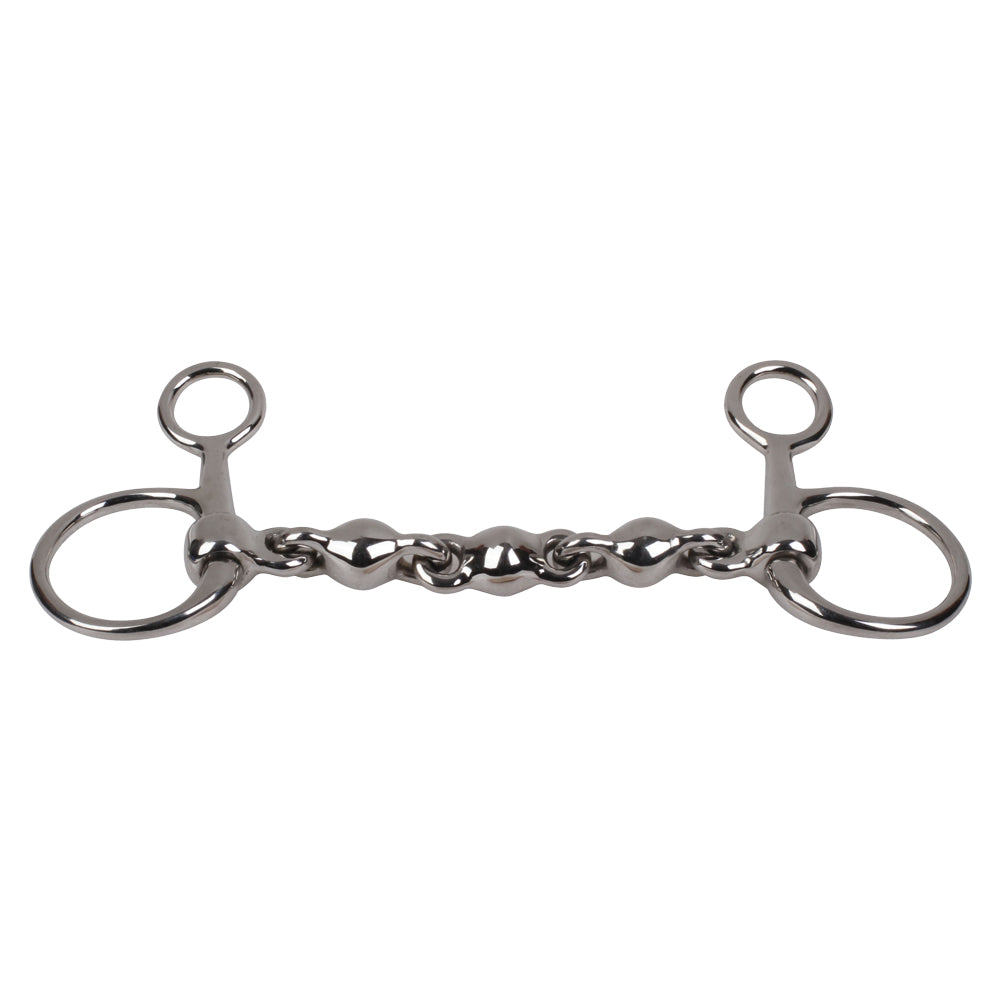 Premium Horse Baucher Bit | BI-0003 | Hanging Cheek | Waterford Mouth | Blus Industries