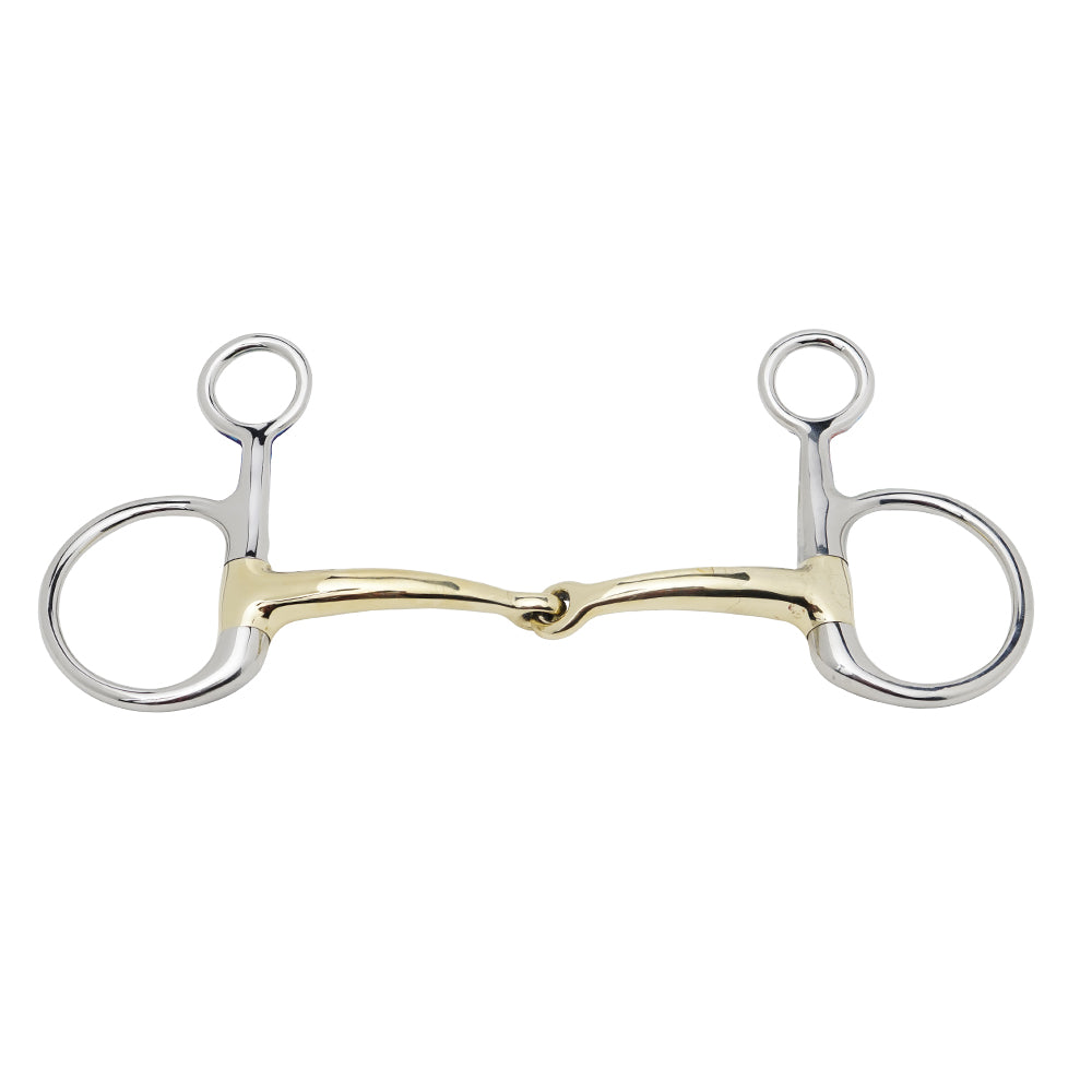 Premium Horse Baucher Bit | BI-0008 | Hanging Cheek | Loose Ring Style | Blus Industries