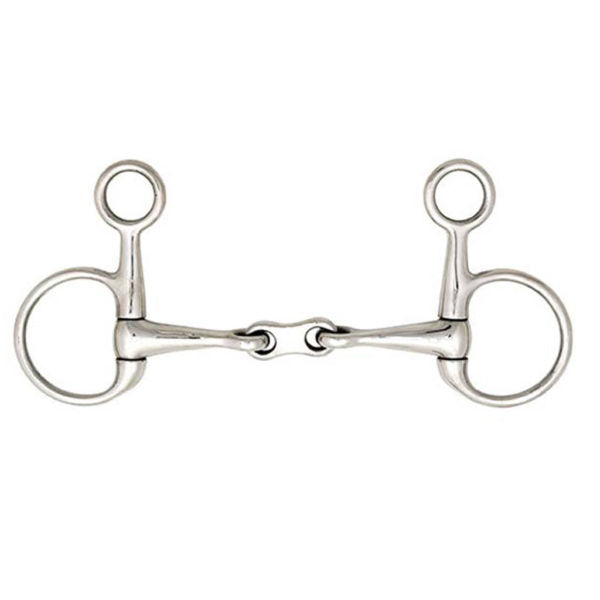Premium Horse Baucher Bit | BI-0009 | Hanging Cheek | Jointed Mouthpiece | Blus Industries
