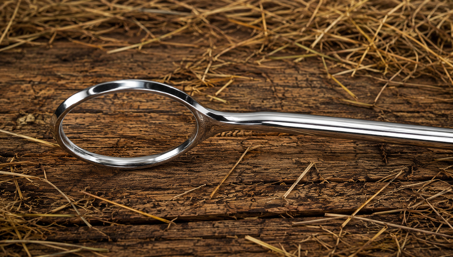 40mm Professional Equine Dental Mirror | Horse Oral Inspection Tool | Blus Industries
