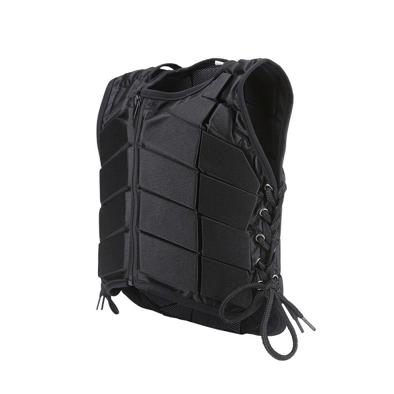 Horse Rider Safety Vest | Black | Premium Fit & Impact Protection | Blus Industries