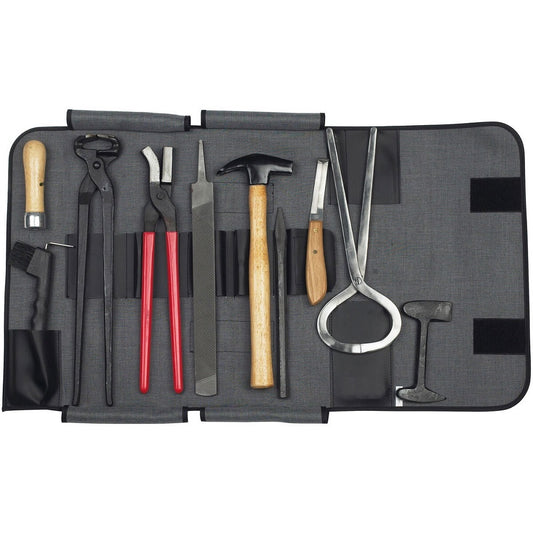 Complete Farrier Kit with Essential Tools for Professional Hoof Care| Set of 9 Tools