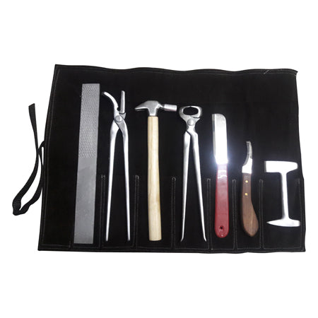 Farrier Kit with Essential Tools for Professional Hoof Care | Set of 7 Tools