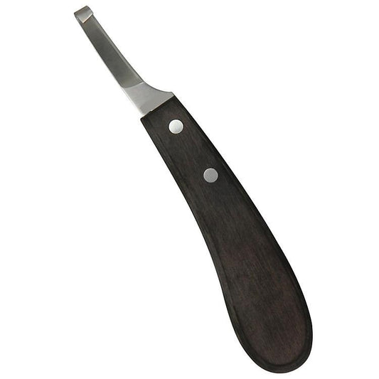 Premium Horse Hoof Knife for Equine Hoof Care | Left Handed Narrow Blade