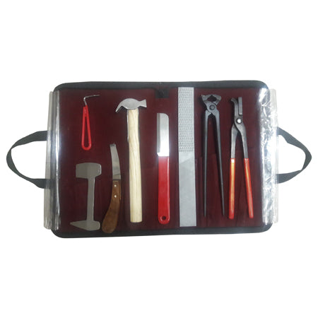 Farrier Kit with Essential Tools for Professional Hoof Care | Set of 8 Tools