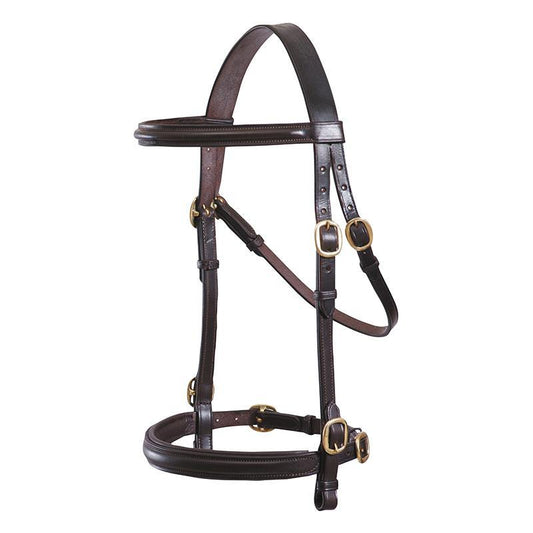 Brown Leather Horse Bridles for a Refined Equestrian Experience