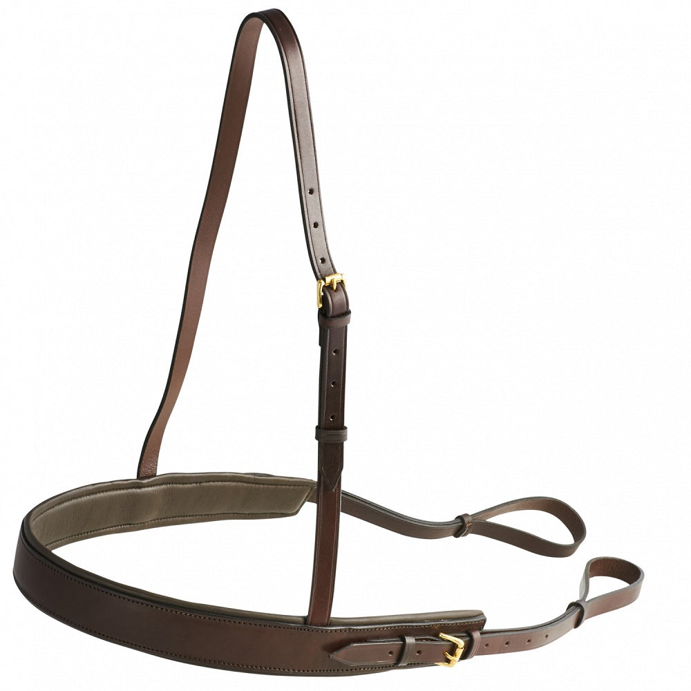 Leather Padded Breastplate for Optimal Riding