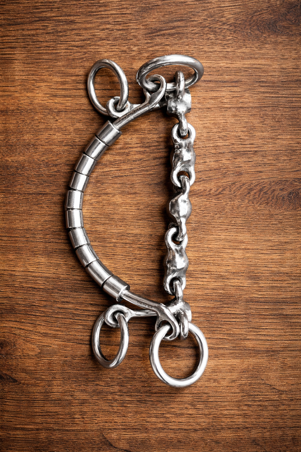 Titanium Chilean Waterford Horse Bit – Anti-Pull Training Bit for Strong Horses