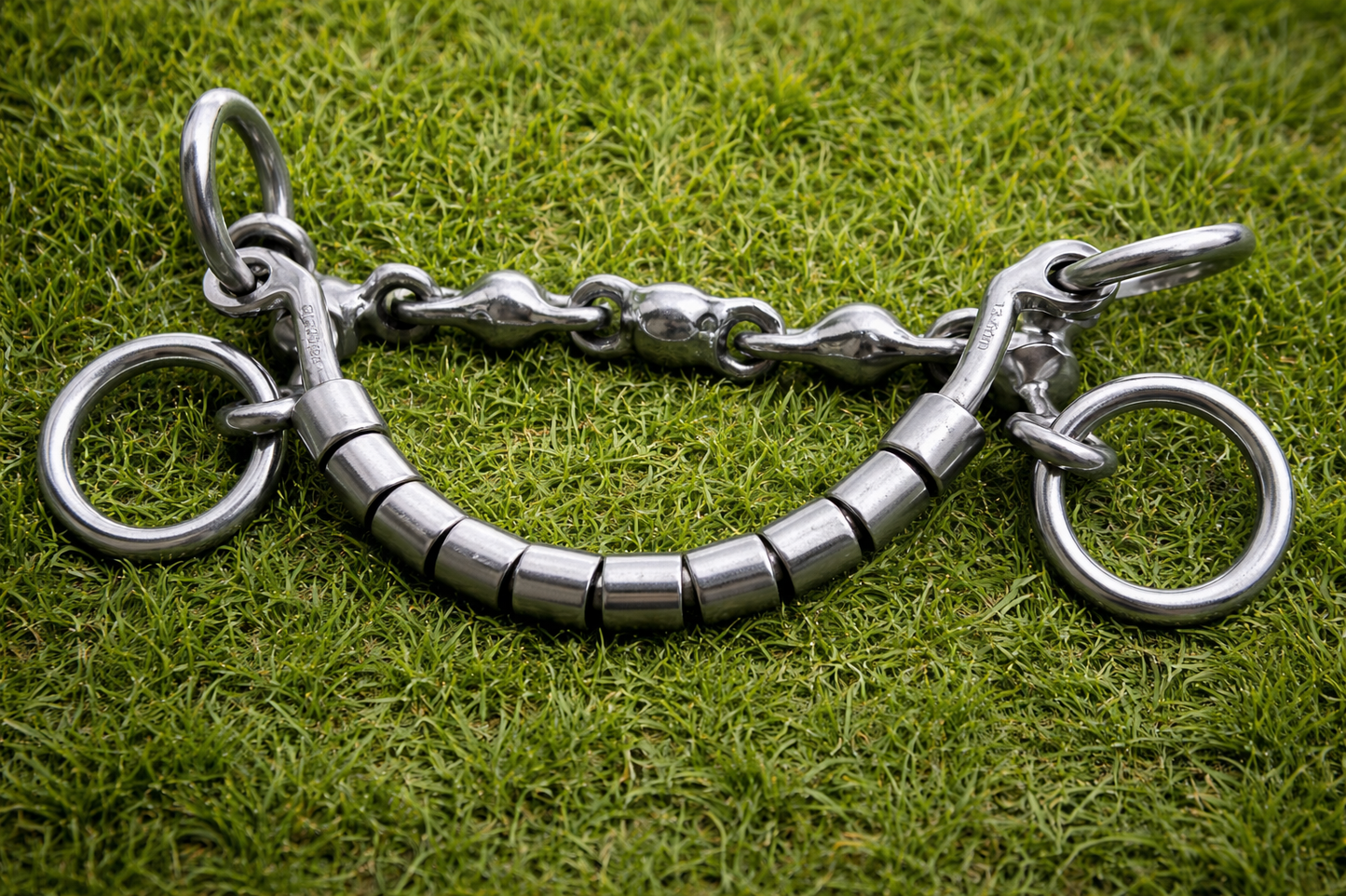 Titanium Chilean Waterford Horse Bit – Anti-Pull Training Bit for Strong Horses
