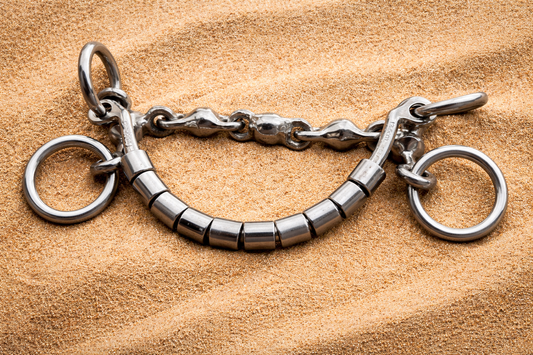 Titanium Chilean Waterford Horse Bit – Anti-Pull Training Bit for Strong Horses