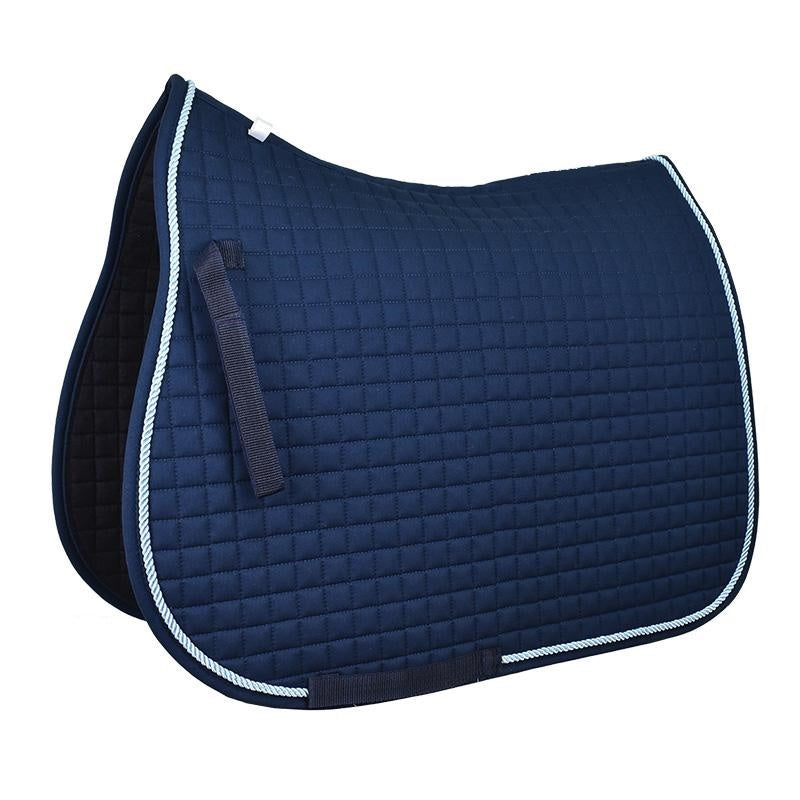 Horse Saddle Pads with Superior Cushioning for Peak Performance | Square Quilted Jumping