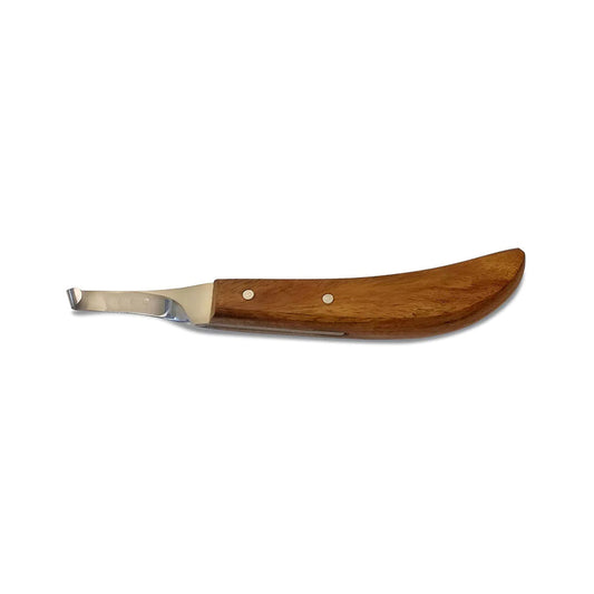 Premium Horse Hoof Knife for Equine Hoof Care | Offset Right Handed