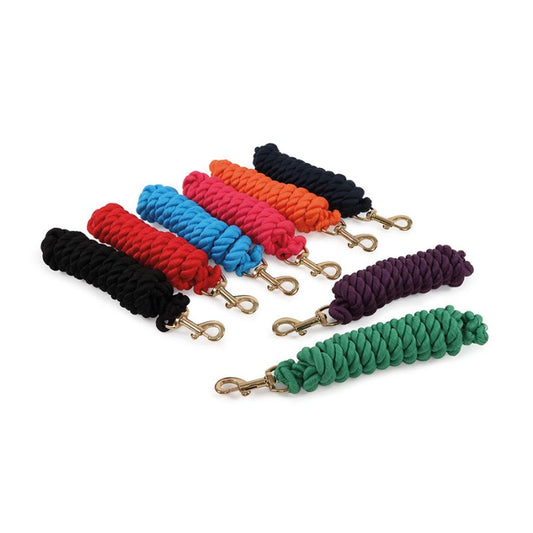 Set of 8 Durable and Stylish Horse Leads for Better Equestrian Control | Nylon Solid Rope